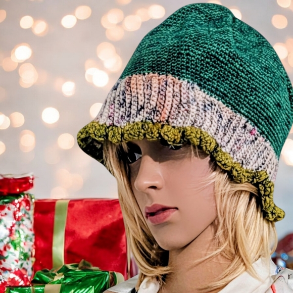 Handmade Accessories - Handcrafted crochet soft beanie hat washable wool